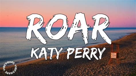 katy perry roar lyrics music youtube